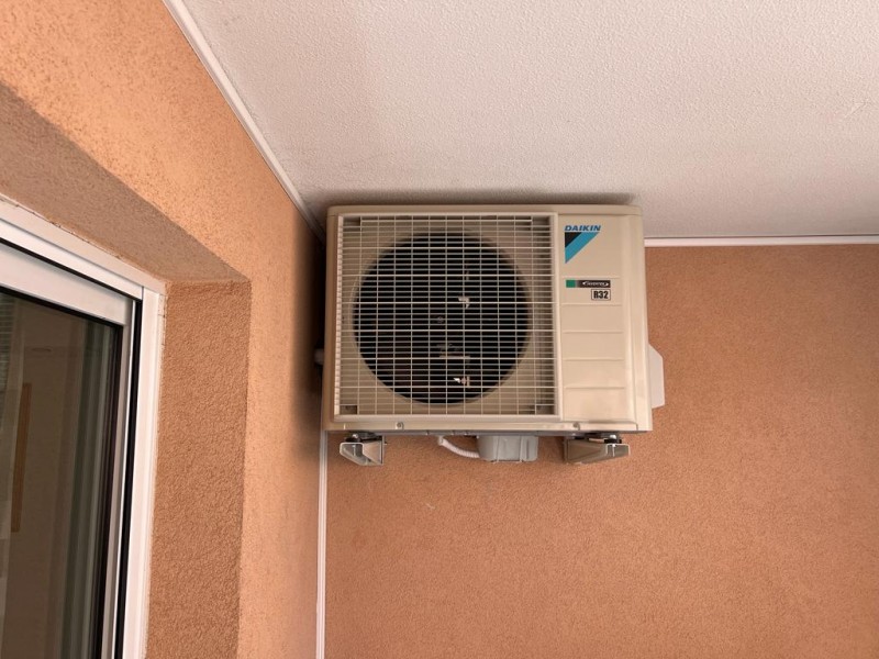 Installation de climatisation sur terrasse à Cannes la Bocca